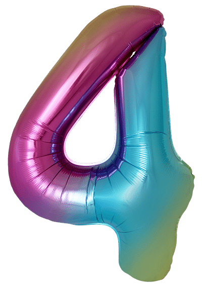 Number 4 Slim - 34"/86cm, Gradient