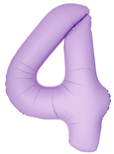 Number 4 Slim - 34"/86cm, Matte Lavanda