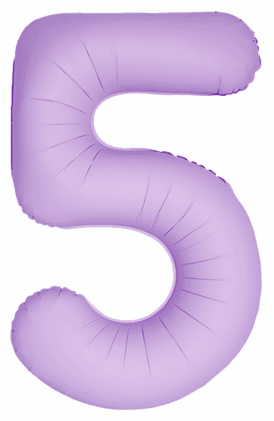 Number 5 Slim - 34"/86cm, Matte Lavanda