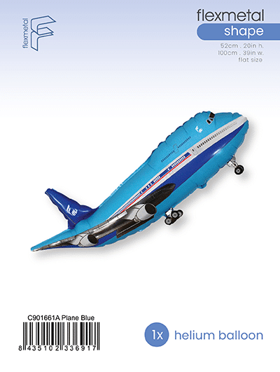Plane - Blue, Single Pack