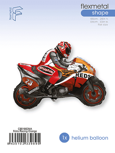 Moto Racing - Orange, Single Pack
