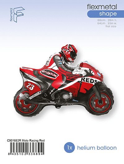 Moto Racing - Red, Single Pack