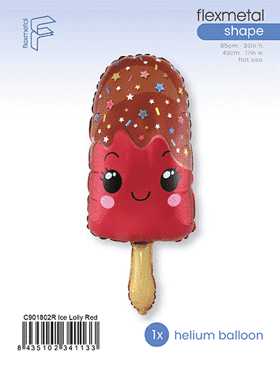 Ice Lolly - Red, Single Pack