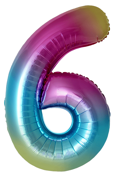 Number 6 Slim - 34"/86cm, Gradient
