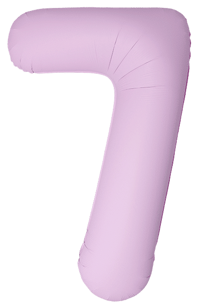 Number 7 Slim - 34"/86cm, Matte Pink