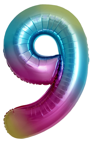 Number 9 Slim - 34"/86cm, Gradient