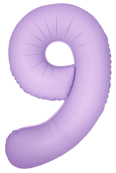 Number 9 Slim - 34"/86cm, Matte Lavanda