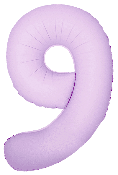 Number 9 Slim - 34"/86cm, Matte Pink