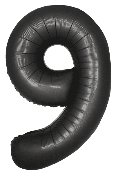 Number 9 Slim - 34"/86cm, Satin Black