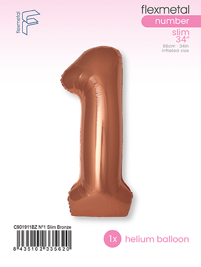 Number 1 Slim - Single Pack, Bronze