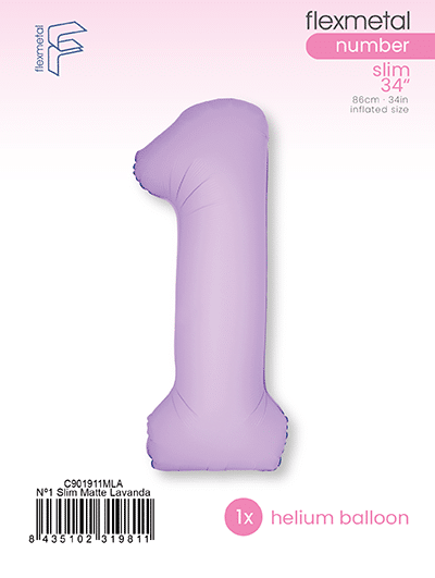 Number 1 Slim - Single Pack, Matte Lavanda