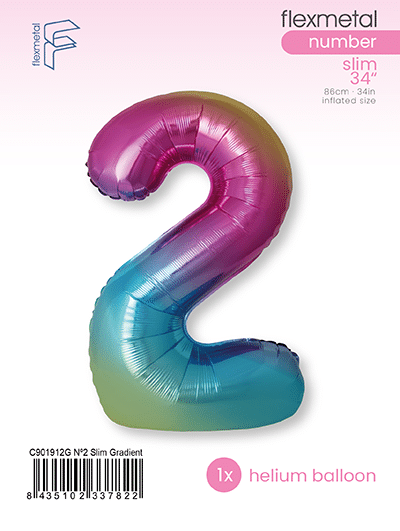 Number 2 Slim - Single Pack, Gradient