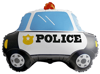 Baby Police - 22"/57cm.h x 28"/71cm.w