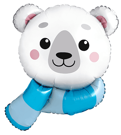 Polar Bear - 31"/80cm.h x 26"/67cm.w