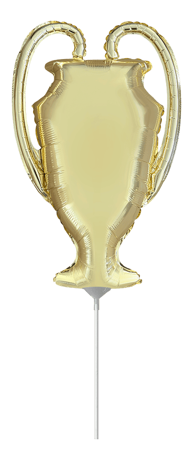 Trophy - Mini 12"/30cm h. x 12"/31cm.w, Light Gold