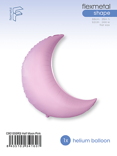 Half Moon - Pastel Pink, Single Pack