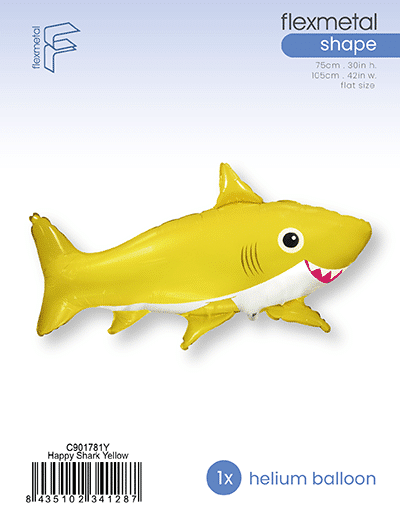 Happy Shark - Single Pack, Yellow