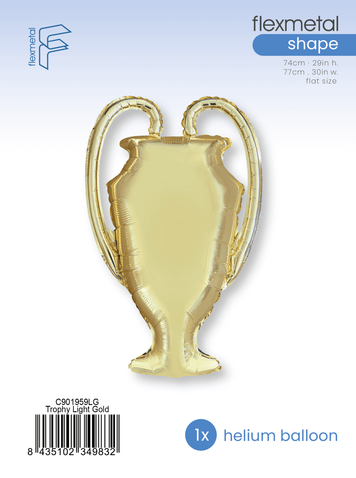 Trophy - Single Pack, Light Gold