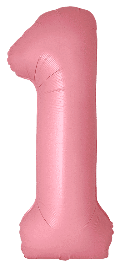 Number 1 Slim - 34"/86cm, Macaron Pink