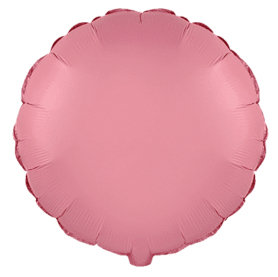 Round - Regular (18" - 45 cm ), Macaron Pink
