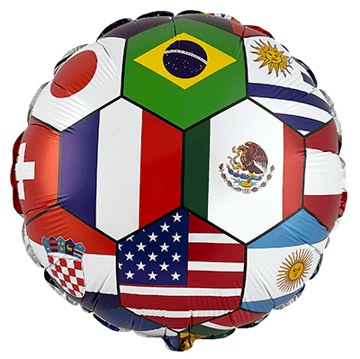RD Multi Flag - Regular (18" - 45 cm )