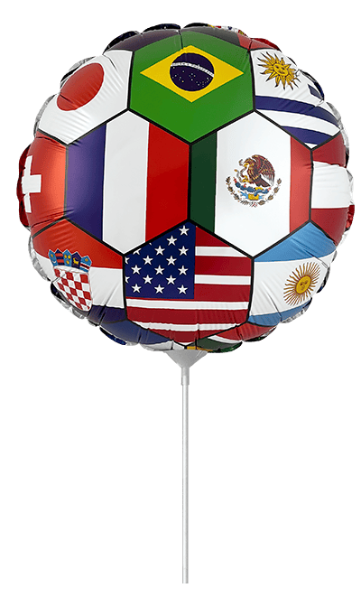 RD Multi Flag - Mini (9" - 23 cm)