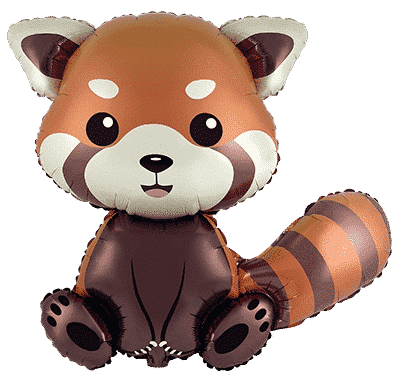 Red Panda - 32"/82cm.h x 33"/85cm.w