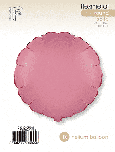 Round - Single Pack, Macaron Pink