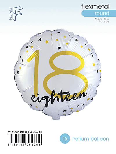 RD Happy Birthday 18 - Single Pack