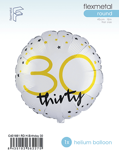 RD Happy Birthday 30 - Single Pack