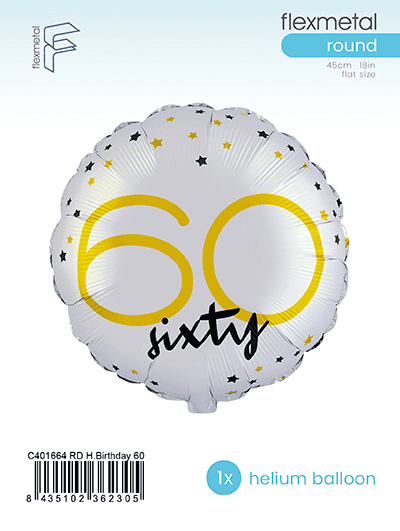 RD Happy Birthday 60 - Single Pack