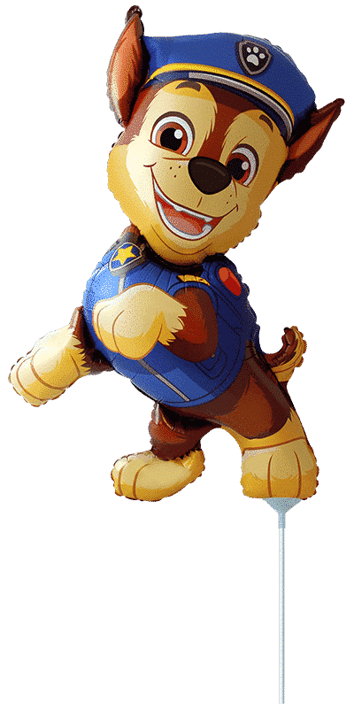 PAW Chase - 15"/38cm h. x 11"/28cm w.