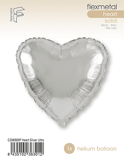 Heart Ultra - Single Pack, Silver