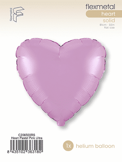 Heart Ultra - Single Pack, Pastel Pink