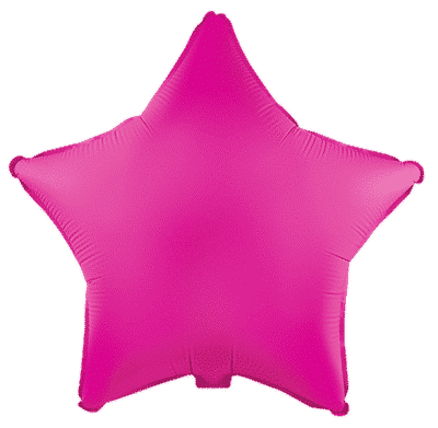 Star Regular - Regular (18" - 45 cm ), Fluor Fuchsia