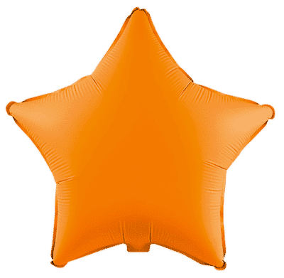 Star Regular - Regular (18" - 45 cm ), Fluor Orange