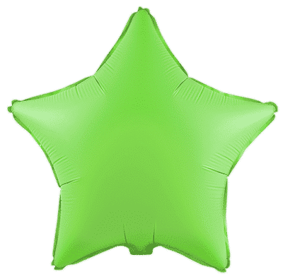 Star Regular - Regular (18" - 45 cm ), Fluor Green