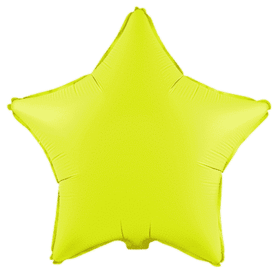 Star Regular - Regular (18" - 45 cm ), Fluor Yellow