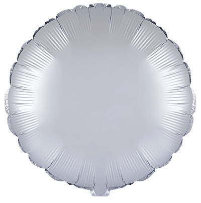 Round - Regular (18" - 45 cm ), Cobalt Silver