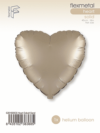 Heart - Single Pack, Cobalt Sand
