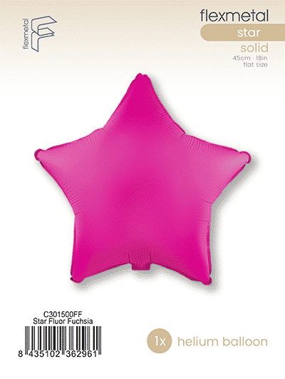 Star Regular - Single Pack, Fluor Fuchsia