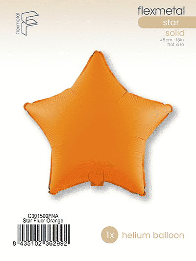 Star Regular - Single Pack, Fluor Orange