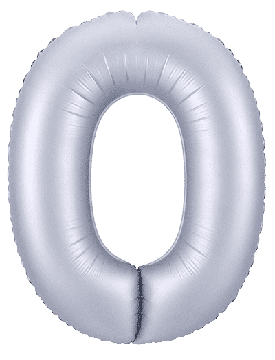 Number 0 - Cobalt Silver, 40"/102cm