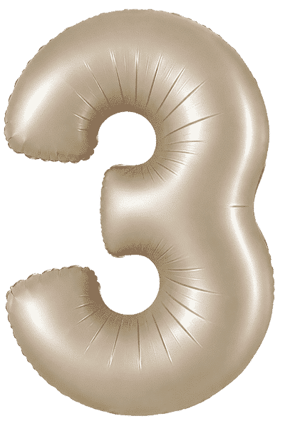 Number 3 - Cobalt Sand, 40"/102cm