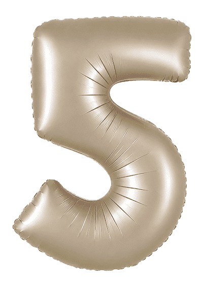 Number 5 - Cobalt Sand, 40"/102cm