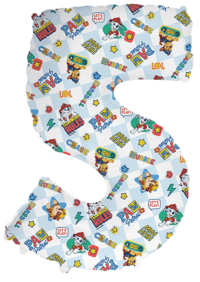 Number 5 PAW Patrol - 40"/102cm