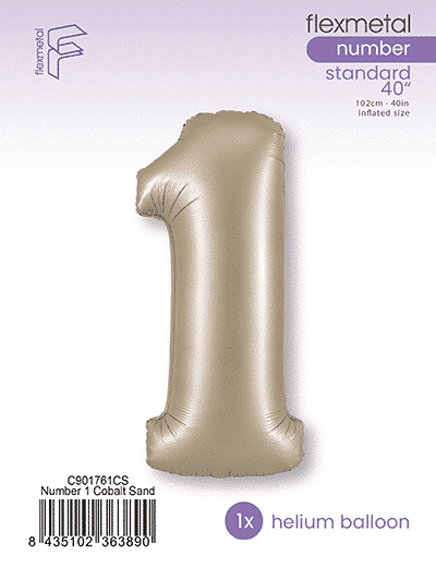 Number 1 - Cobalt Sand, Single Pack