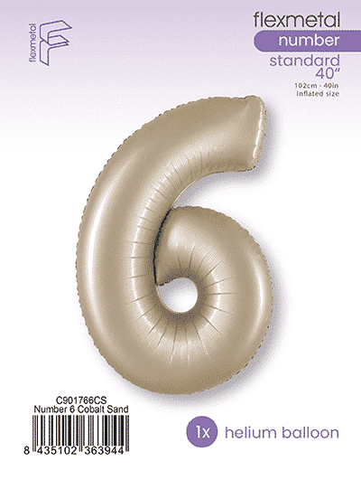 Number 6 - Cobalt Sand, Single Pack