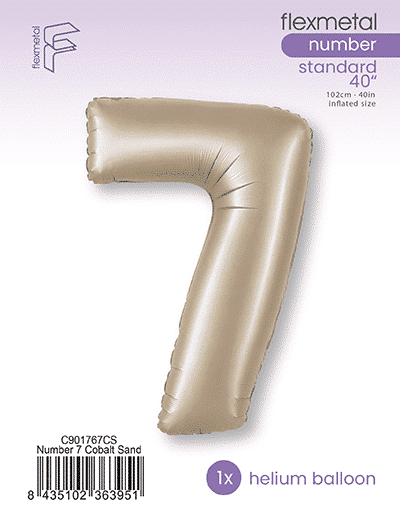Number 7 - Cobalt Sand, Single Pack